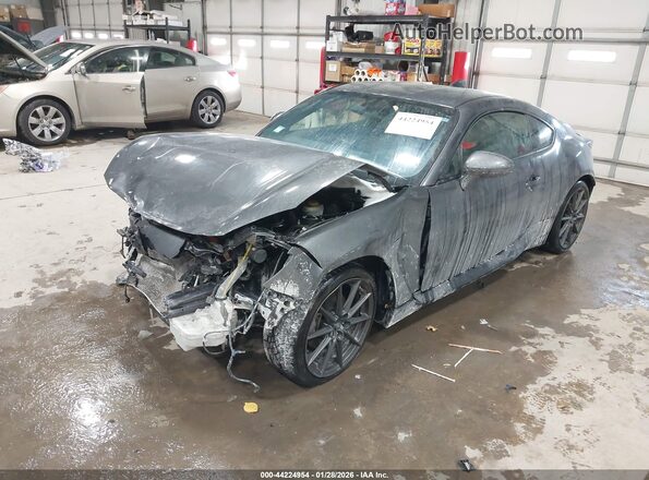 JF1ZDBE10N9701879 2022 SUBARU BRZ Gray წინა მარცხენა ხედი სამი მეოთხედიდან