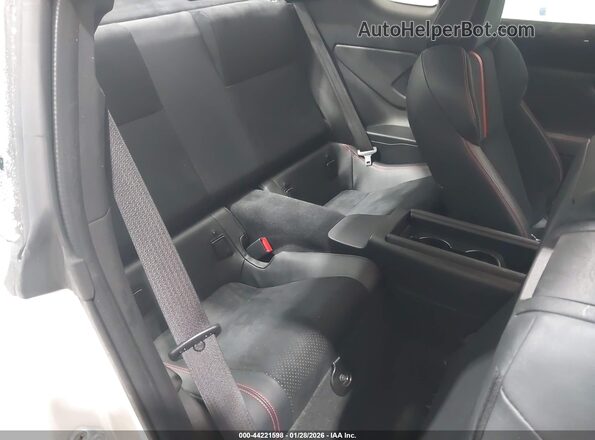 JF1ZDBE16N9703829 2022 SUBARU BRZ White VIN კოდის სტიკერის ხედი