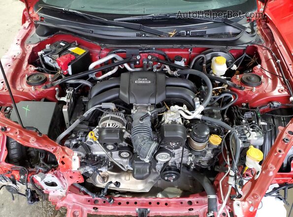 JF1ZDBE17R9701321 2024 SUBARU BRZ Red Vista interior trasera