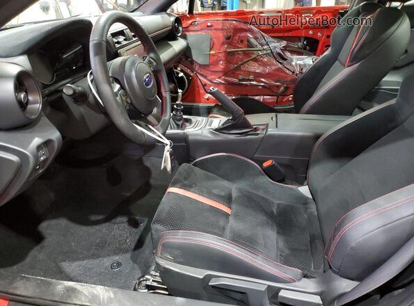 JF1ZDBE17R9701321 2024 SUBARU BRZ Red Vista interior delantera