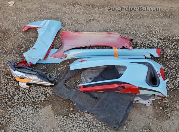 JF1ZDBE19N9704330 2022 SUBARU BRZ Blue ძრავის განყოფილების ხედი
