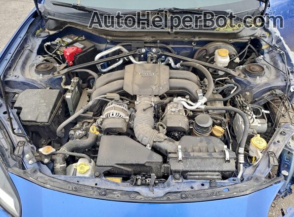 JF1ZDBF19P8704545 2023 SUBARU BRZ Blue Widok wnętrza z tyłu