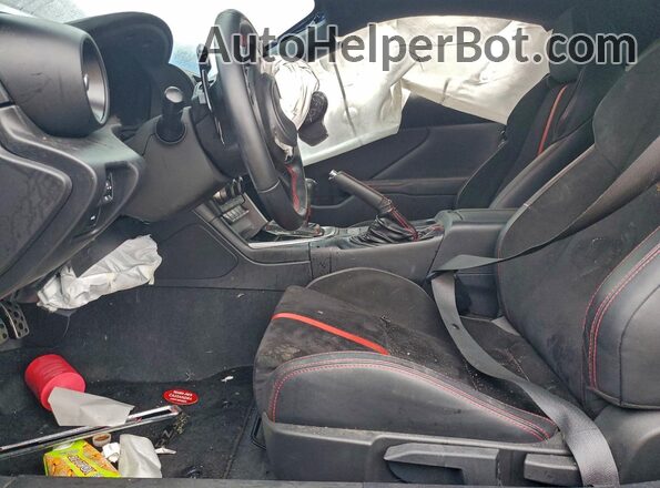 JF1ZDBF19P8704545 2023 SUBARU BRZ Blue Widok wnętrza z przodu