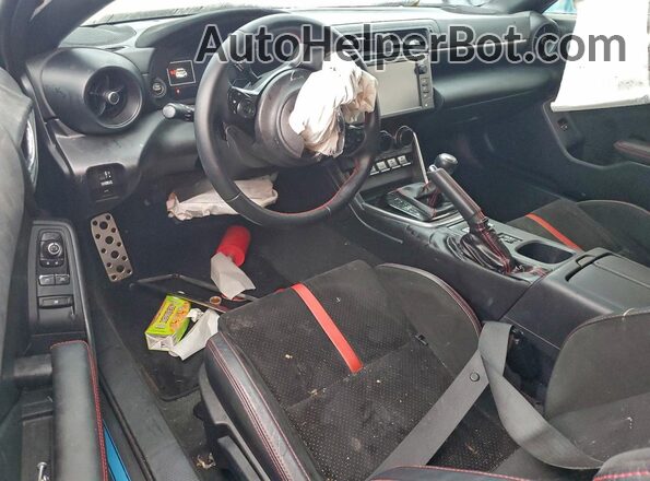 JF1ZDBF19P8704545 2023 SUBARU BRZ Blue Widok deski rozdzielczej