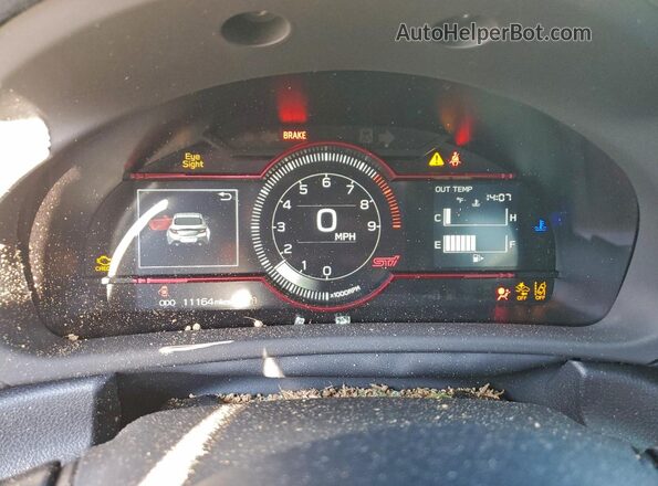 JF1ZDBS11S9701101 2025 SUBARU BRZ White Vista del cuadro de instrumentos