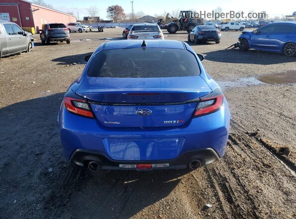 JF1ZDBS15R9702259 2024 SUBARU BRZ Blue Rear view