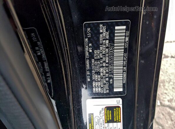 JF1ZDBS16S9700977 2025 SUBARU BRZ Black Widok komory silnika