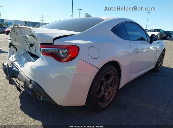 JF1ZNAA14L8753709 2020 TOYOTA 86 White უკანა მარჯვენა