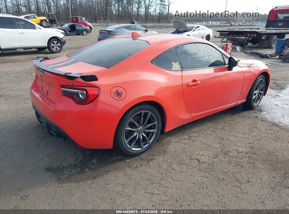 JF1ZNAA15H9707467 2017 TOYOTA 86 Оранжевый Задняя правая четверть