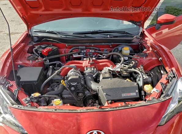 JF1ZNAE15L9752542 2020 TOYOTA 86 Красный Вид задней части салона