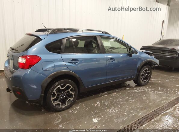 JF2GPABC5G8320886 2016 SUBARU CROSSTREK Blue უკანა სალონის ხედი