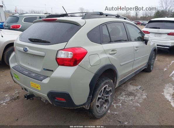JF2GPABC5H8220109 2017 SUBARU CROSSTREK Cream უკანა მარჯვენა