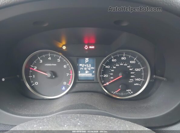 JF2GPABC5H8220109 2017 SUBARU CROSSTREK Cream უკანა სავარძლების ხედი