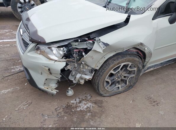 JF2GPABC5H8220109 2017 SUBARU CROSSTREK Cream წინა ხედი
