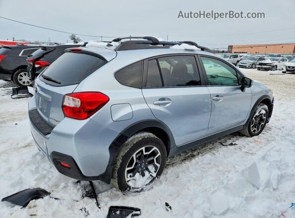 JF2GPABC5HH250288 2017 SUBARU CROSSTREK Серебряный Задняя правая четверть
