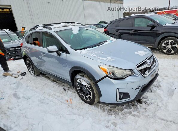 JF2GPABC5HH250288 2017 SUBARU CROSSTREK Серебряный Передняя правая четверть