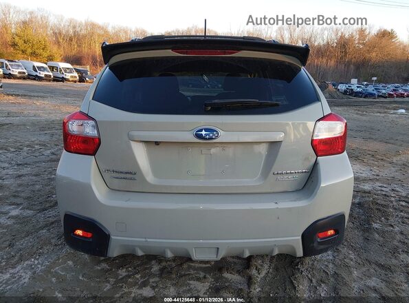 JF2GPABCXG8300133 2016 SUBARU CROSSTREK Cream 