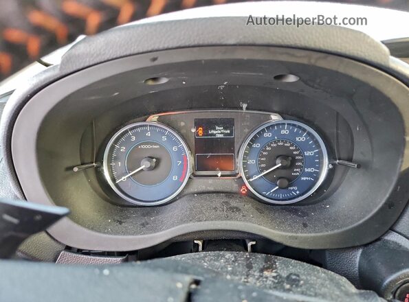 JF2GPANCXG8211996 2016 SUBARU CROSSTREK Серебряный Вид щитка приборов