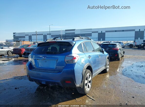 JF2GPBBC9GH250279 2016 SUBARU CROSSTREK HYBRID Blue Rear right
