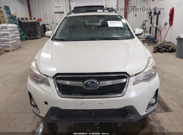 JF2GPBLC1GH204167 2016 SUBARU CROSSTREK HYBRID White ხელსაწყოთა პანელის ხედი