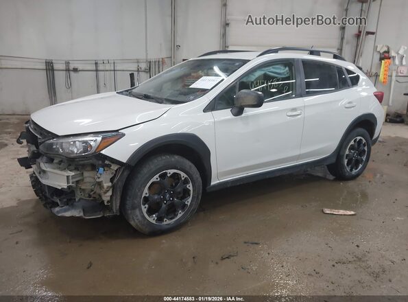JF2GTAAC5P9249776 2023 SUBARU CROSSTREK White წინა მარცხენა ხედი სამი მეოთხედიდან
