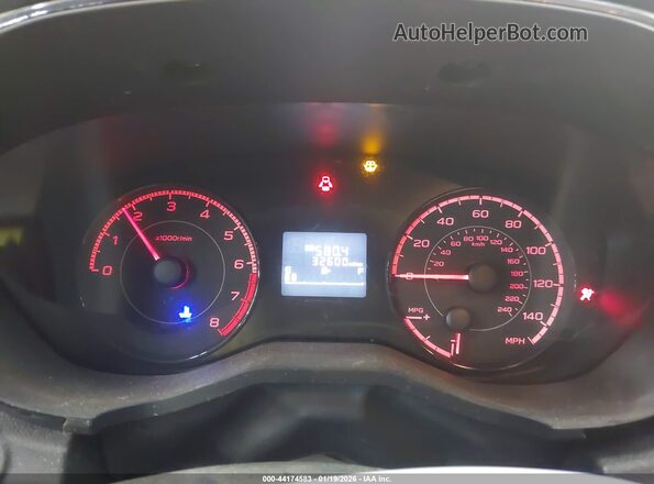 JF2GTAAC5P9249776 2023 SUBARU CROSSTREK White უკანა სავარძლების ხედი