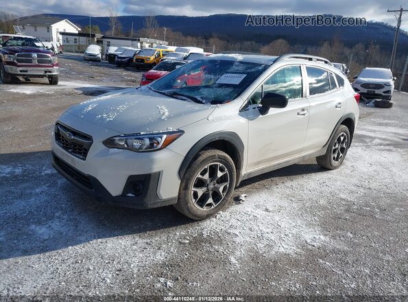 JF2GTABC4L8206707 2020 SUBARU CROSSTREK Белый Передняя левая четверть