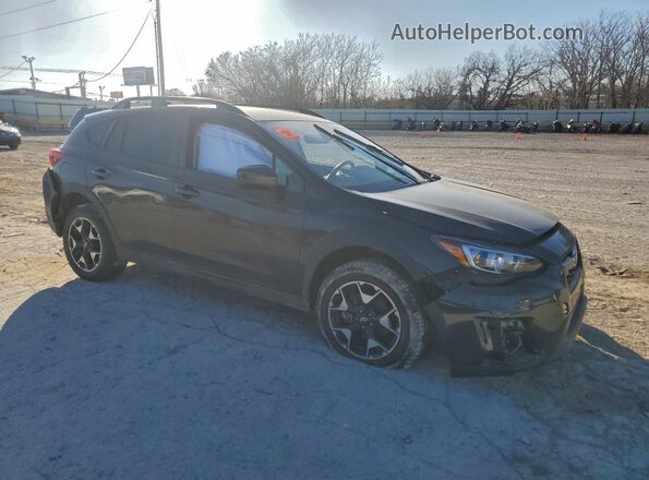 JF2GTACC5K8326495 2019 SUBARU CROSSTREK Charcoal Передня права чверть