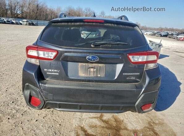 JF2GTACC5K8326495 2019 SUBARU CROSSTREK Charcoal Вид ззаду