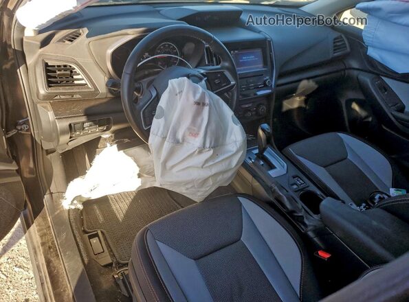 JF2GTACC5K8326495 2019 SUBARU CROSSTREK Charcoal Вид панелі приладів