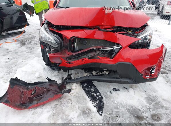 JF2GTAEC7NH227050 2022 SUBARU CROSSTREK Red Front view