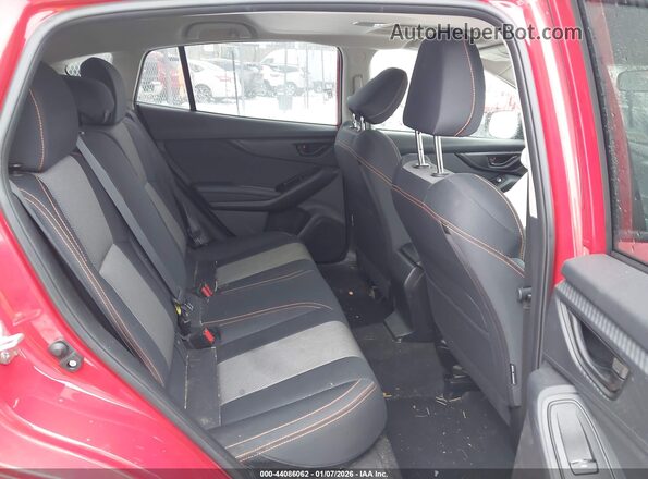 JF2GTAEC7NH227050 2022 SUBARU CROSSTREK Red VIN sticker view
