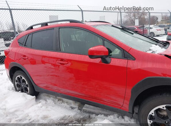 JF2GTAEC7NH227050 2022 SUBARU CROSSTREK Red 360 interior view