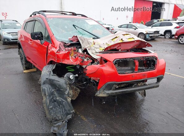 JF2GTAEC8L8228690 2020 SUBARU CROSSTREK Red Widok z przodu