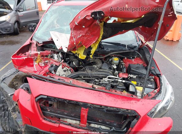 JF2GTAEC8L8228690 2020 SUBARU CROSSTREK Red Widok z tyłu