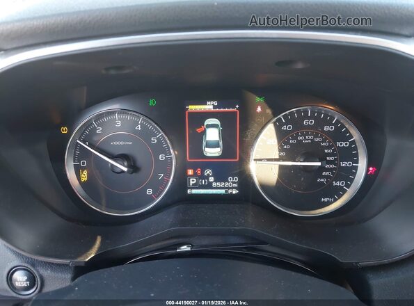JF2GTAMC2L8234938 2020 SUBARU CROSSTREK White Вид задніх сидінь