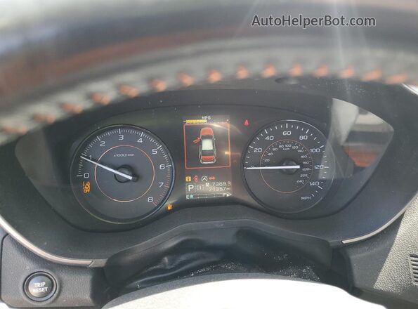 JF2GTAPC4LH271999 2020 SUBARU CROSSTREK Угольный Вид щитка приборов