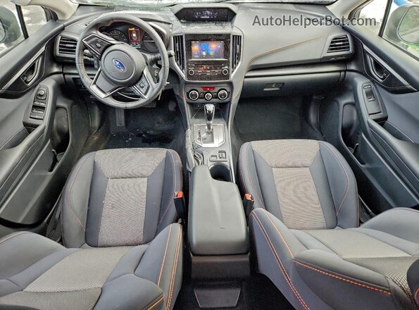 JF2GTAPC7NH257954 2022 SUBARU CROSSTREK Black Առջևի վահանակի տեսք