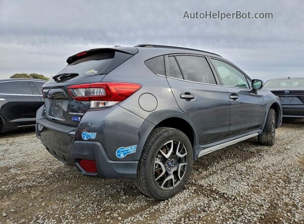 JF2GTDEC5LH283938 2020 SUBARU CROSSTREK Gray Trasero derecho