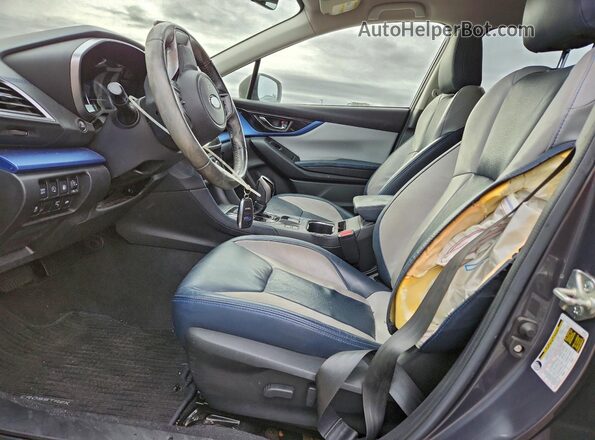 JF2GTDEC5LH283938 2020 SUBARU CROSSTREK Gray Vista interior delantera