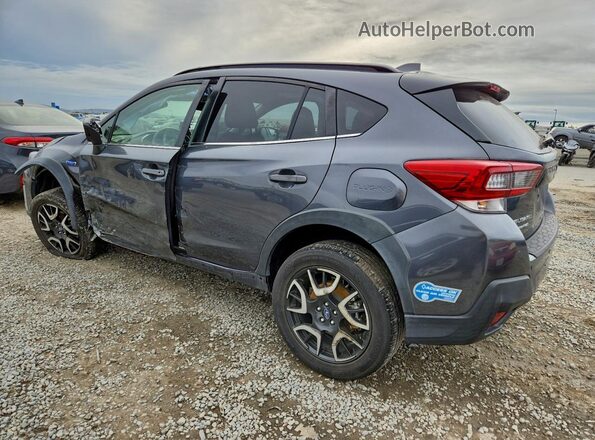 JF2GTDEC5LH283938 2020 SUBARU CROSSTREK Gray Trasero izquierdo
