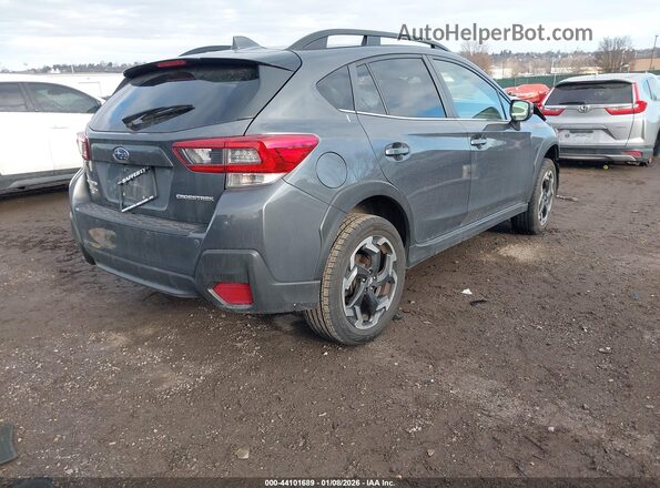 JF2GTHMC5N8267203 2022 SUBARU CROSSTREK Gray Задня права чверть