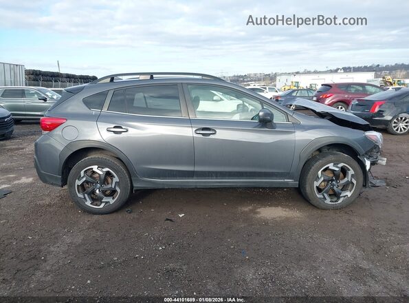 JF2GTHMC5N8267203 2022 SUBARU CROSSTREK Gray Вид щитка приладів