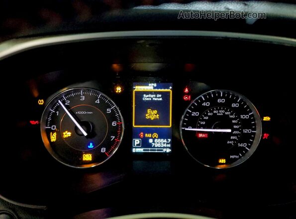 JF2GTHMC6N8287296 2022 SUBARU CROSSTREK Blue Սարքավորումների վահանակի տեսք
