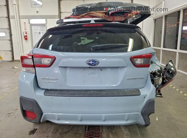 JF2GTHMC6N8287296 2022 SUBARU CROSSTREK Blue Հետևի տեսք