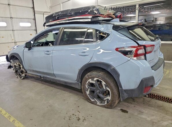 JF2GTHMC6N8287296 2022 SUBARU CROSSTREK Blue Հետևի ձախ
