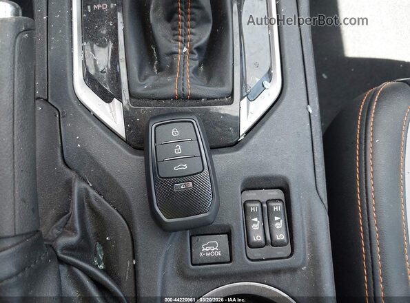 JF2GTHNC0NH286109 2022 SUBARU CROSSTREK White Dashboard view
