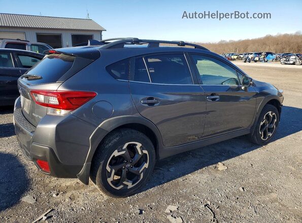 JF2GTHNC1M8202538 2021 SUBARU CROSSTREK Gray Trasero derecho