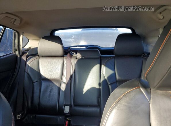 JF2GTHNC2NH205210 2022 SUBARU CROSSTREK Black Rear seats view