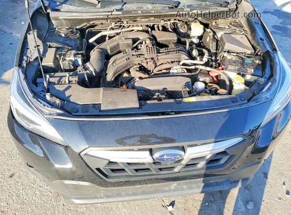 JF2GTHNC2NH205210 2022 SUBARU CROSSTREK Black Engine compartment view